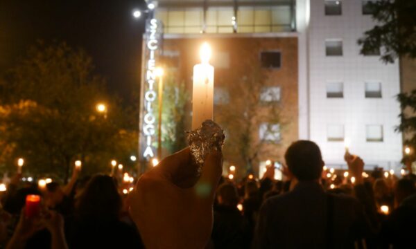 Scientologists protest violation of their right to religious freedom in Hungary