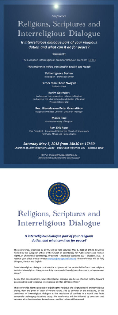 Conference – Religions, Scriptures and Interreligious Dialogue